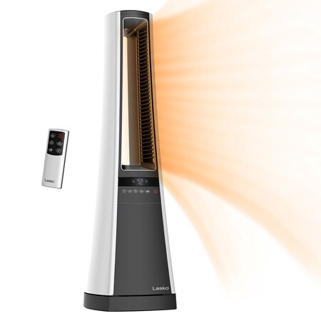 Almo 1500W Portable Bladeless Electric Convection Heater with Remote Control - Black AW300